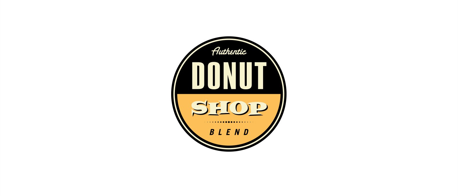 Authentic Donut Shop Blend - Identity