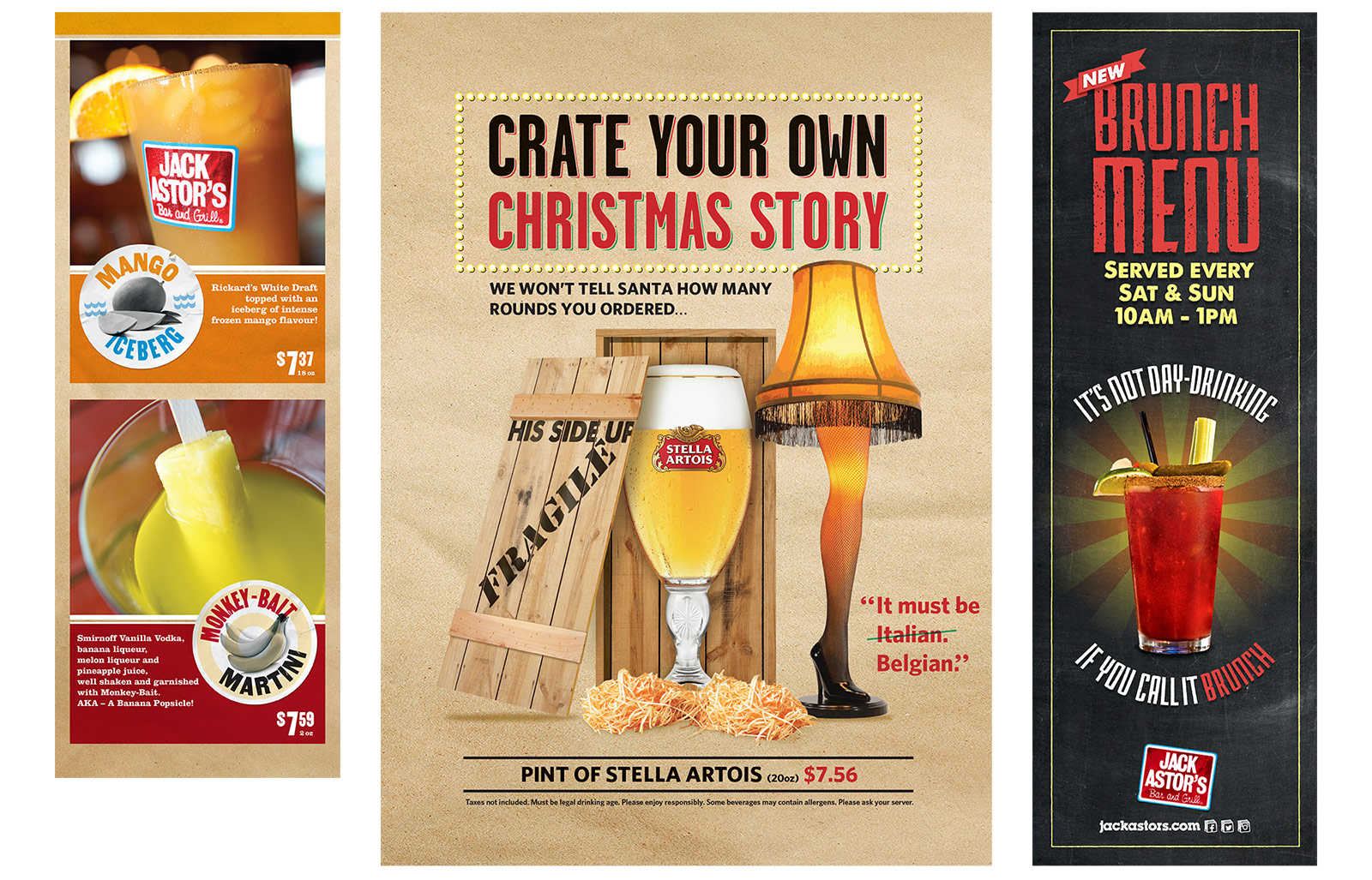 Jack Astor's Promotions and Menus